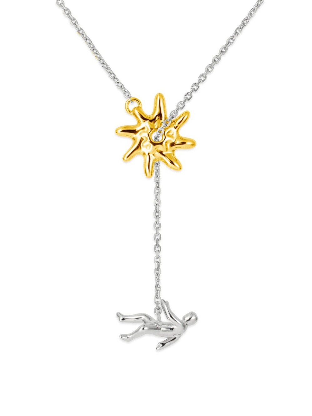 Icarus Necklace (925 Silver & Gold Plate)